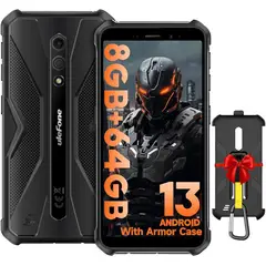 ULEFONE - Celular Armor X12 Pro 64GB 10GB RAM Negro