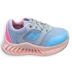 GENERICO - Tenis Niñas Amarrar Textil Sintético Suave Colombiano