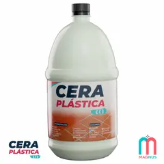 GENERICO - Cera Plástica Eco Medio Galón Terracota para Pisos Rústicos Base Agua Antideslizante