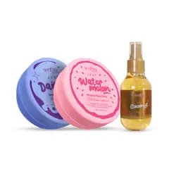 SENTHIA - Kit Just Double Butter & Splash 2 Mantequillas Corporales + Body Splash