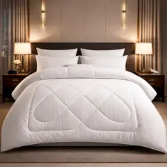 LILE - Plumón 300 hilos Polialgodón Blanco Hotelero
