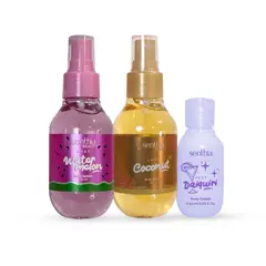 SENTHIA - Kit Just Double Splash 2 Body Splash + Mini Crema