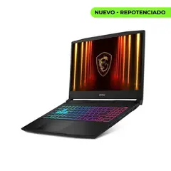MSI - PORTATIL KATANA15HXB14WF Ci7-14650HX RTX 5060 8GB, DDR5 8GB*2 5600M, 512 SSD NVME 15