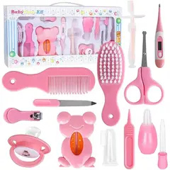 TIENDITA DEL BEBE IMPORTADORA MC - Kit De Aseo Personal Para Bebe Niña 13 piezas Baby Care