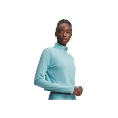 UNDER ARMOUR - Buzo Mujer TECH BRANDED 1/2 Z Azul