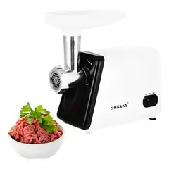 CHINA - Molino Eléctrico 2500w Sokany Maíz Carne Embutidor