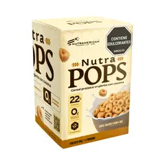 MEGAPLEX - Cereal Proteico NUTRA POPS Miel 1 lb Caja X 2 Und 495 g