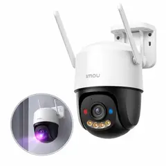 IMOU - Cámara PT Cruiser Exterior 5MP/3K Lente 3.6MM, H265 20FPS,Smart Full Color + Wifi6 2.4 + IA