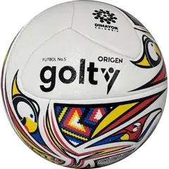 GOLTY - Balón Fútbol Origen Cosido a Máquina Uso Recreativo #5