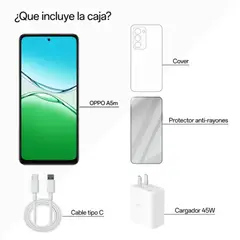 OPPO - Celular A5M 256GB 8GB Morado