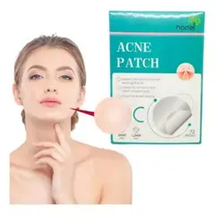 GENERICO - Parches acné Faciales x72 Unidades Protector Discreto para Imperfecciones