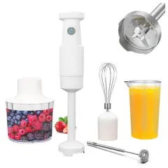 NOBELSOUND - Licuadora De Inmersión Multifuncional Con Accesorios
