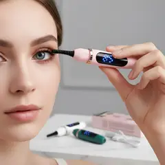 GENERICO - Encrespador De Pestañas Rizador Eléctrico Recargable