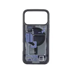 GENERICO - Funda Case Ultra Hybrid Zero One Magfit Frosted Para iPhone 17 Pro Max color Negro