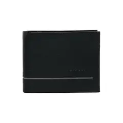 MACOLY - Billetera hombre 309 cuero cafe