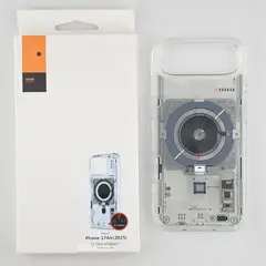 GENERICO - Funda Case Ultra Hybrid Zero One Magfit Frosted Para iPhone Air color Clear