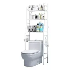 SKY - Organizador De Baño Estantería Mueble Ahorrador De Espacio 3 Color Blanco