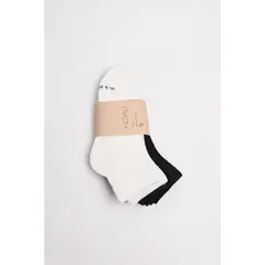 KOAJ - Paquete X5 de medias cortas texturizadas unicolores Mujer