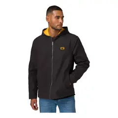 CAT - Chaqueta Hombre CANVAS INSULATED HOO Negro