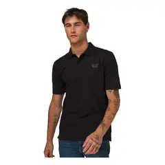 CAT - Camisa polo Hombre LOGO PIQUE POLO Negro