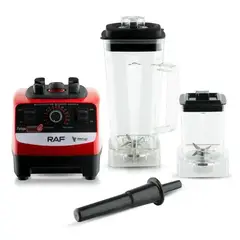GENERICO - Licuadora Industrial RAF 2en1 de 2.5L con Doble Vaso