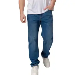 CAT - Pantalon Hombre TRIBLEND STRETCH DEN Azul