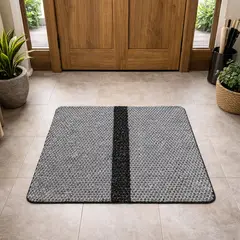 GENERICO - Entrada Innovate Tapetes Atrapa Humedad Lujo 65x55 CM PVC Antideslizante