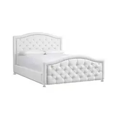 EKONOMODO COLOMBIA - Cama Sencilla Infantil Venecia 100X190X130 Blanco