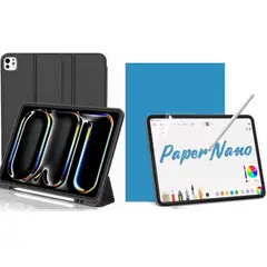 GENERICO - Forro Funda Smart Case Para ipad pro 11 2018-2022 + Lapiz + Paperlike