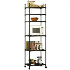 ONE PIXEL - Estante Organizador De Cocina o Baño Con Ruedas 6 Niveles Multifuncional