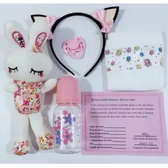LA MUÑECA - MUÑECA BEBE REALISTA EN SILICONA CON ACCESORIOS