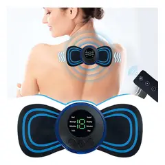 SKY - Mini Parche Masajeador Inalámbrico Mini Massage Stick 19 Niveles Negro