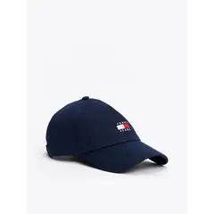 TOMMY HILFIGER - Gorra azul de béisbol Heritage con logo
