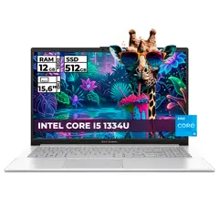 ASUS - PORTATIL VIVOBOOK INTEL CORE I5-1334 12 GB RAM 512 GB SSD 15,6" FHD COLOR PLATEADO