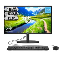 HP - TODO EN UNO 22-DG0205LA INTEL N100 8GB DDR5 512GB SSD 21.5 FHD NEGRO