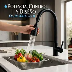 ORIGINS - GRIFO LLAVE PARA COCINA EXTENDIBLE