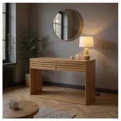 22 GRADOS DECORACION - Consola Sun en Roble 110cm x 40cm