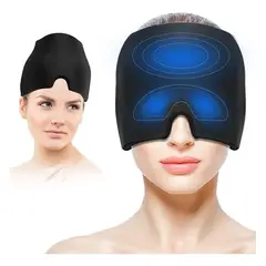 SKY - Gorro Para Migraña Alivio Compresa De Gel Frío Para Ojos
