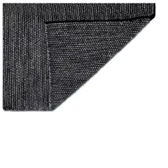 GENERICO - ALFOMBRA DECOGHAR GREY CHAMPINON NEGRO 1.80 X 2.80 M IC12583
