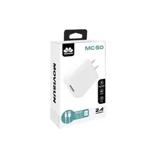 MOVISUN - Cargador Mc-50 USB-LT 2.4 Amperios Blanco