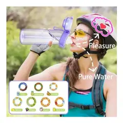 GENERICO - Una Botella De Agua Bottle Air Up Con 3 Cápsulas Saborizadas / Termo