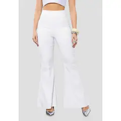 MARKETING PERSONAL - Pantalón Mujer Blanco Mp 113840