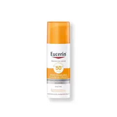 EUCERIN - Protector Solar Antiedad Tono Claro SPF 50 x 50 Ml