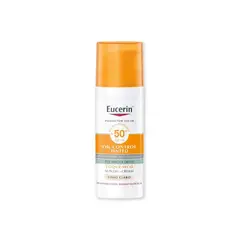 EUCERIN - Protector Solar Facial Sun Toque Seco Color Claro Fps50 X 50Ml