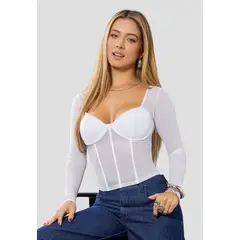 MARKETING PERSONAL - Blusa Mujer Blanco Mp 113746