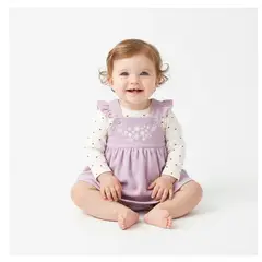 BABY KDS - Conjunto Bebe Niña - Lila