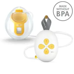 MEDELA - Extractor de Leche Eléctrico Manos Libres Solo™ Hands Free Portátil, Recargable y Discreto