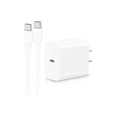 1HORA - Cargador 1 Hora USB-C PD 20W Carga Rápida con Cable C a C