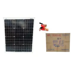 GENERICO - Panel solar monocristalino	50w