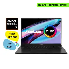ASUS - PORTATIL ZENBOOK 14" OLED RYZEN 7 350AI 16GB RAM 1TB SSD